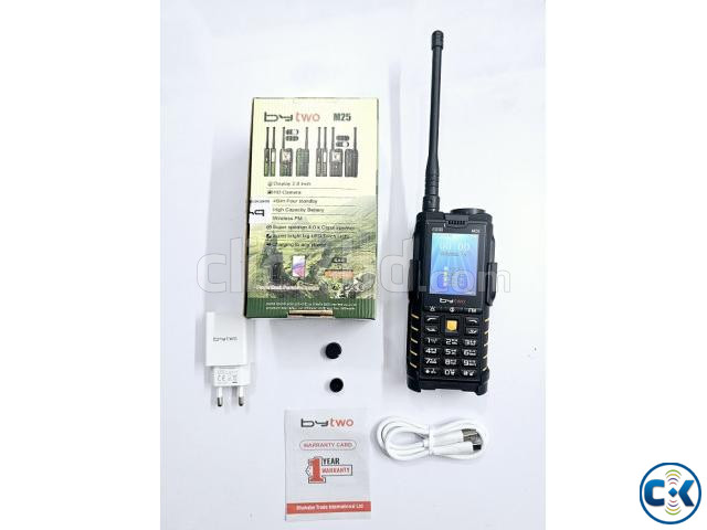 Bytwo M25 Antina Power Bank Phone Four Sim Slot 5000mAh | ClickBD image 2