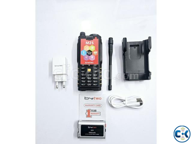 Bytwo M25 Antina Power Bank Phone Four Sim Slot 5000mAh | ClickBD image 3
