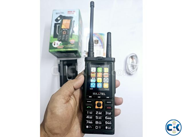 Maxtel Max14 Antina Phone Four Sim Power Bank 5500mAh Green | ClickBD image 5