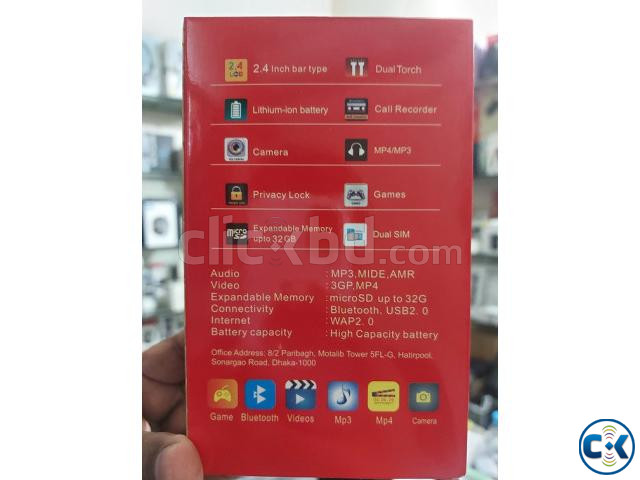 Winstar W17 Power Bank Phone 7000mAh Dual Sim | ClickBD image 4