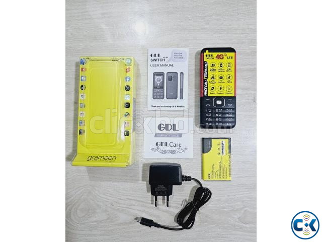 GDL Switch 4G LTE Smart Feature Phone Video Call FB | ClickBD image 3