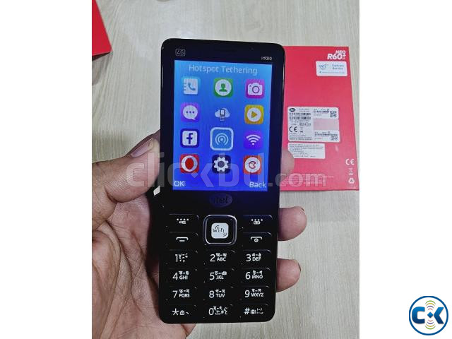 itel it9310 NEO R60 4G Button Phone Gold Wifi Hotspot Dual S | ClickBD image 4