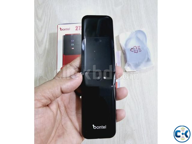Bontel 2720 Folding Phone Dual Sim Black price in Bangladesh | ClickBD image 2