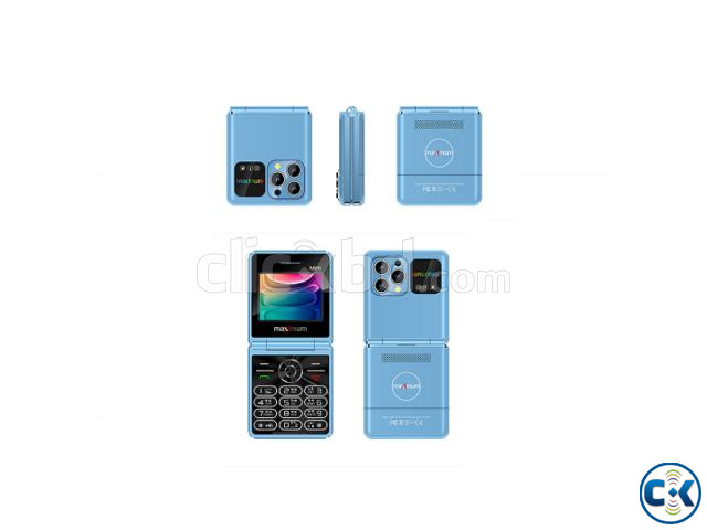 Maximum MB10 Diamond Foldable Phone Blue price in Bangladesh | ClickBD image 3