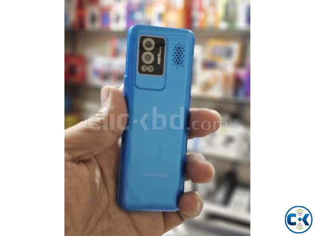 MARS MS104 Dual Sim Touch Button Phone Blue | ClickBD image 4
