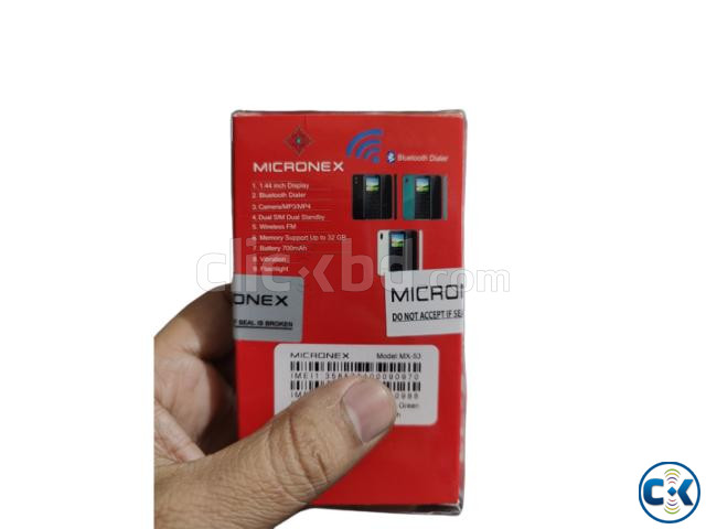 Micronex MX53 Super Slim Mini Phone Dual Sim Warranty - Blac | ClickBD image 4