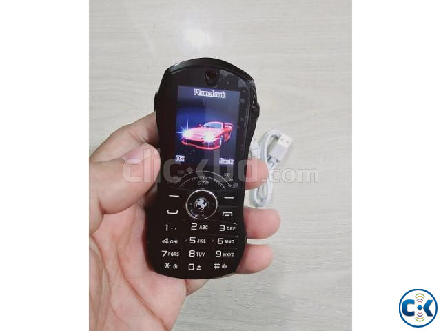 Car Shape Mobile Phone W2020 Dual Sim Camera Black | ClickBD image 2