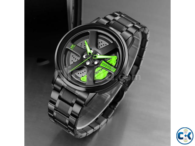 Skmei 1787 Creative Fashion Men Stainless Steel Watch large image 2