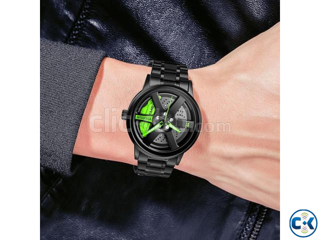 Skmei 1787 Creative Fashion Men Stainless Steel Watch large image 3