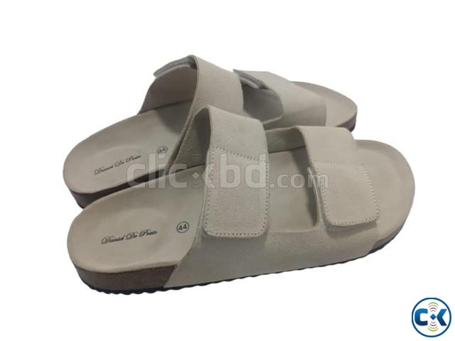 Double Strap Leather Sandals large image 1