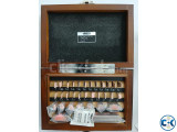 Gauge block set slip Gauge