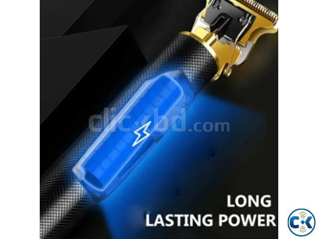 Vintage T9 Trimmer USB Rechargeable Hair Cutting Machine | ClickBD image 4