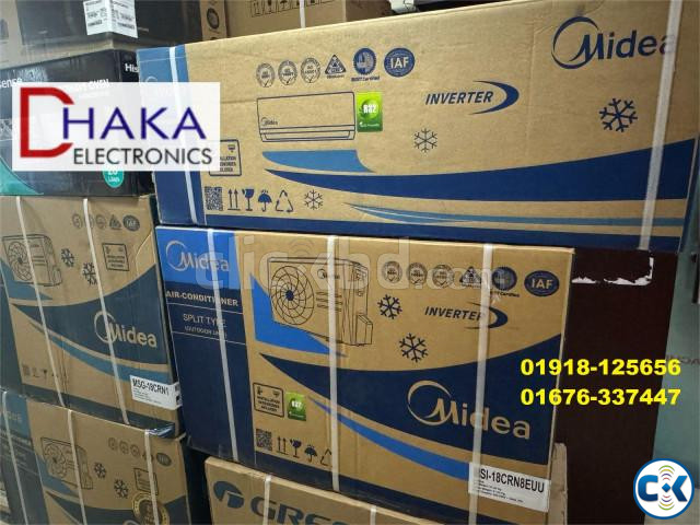 Midea 1.5 Ton Inverter Split Air Conditioner MSI-18CRN8EUU large image 1