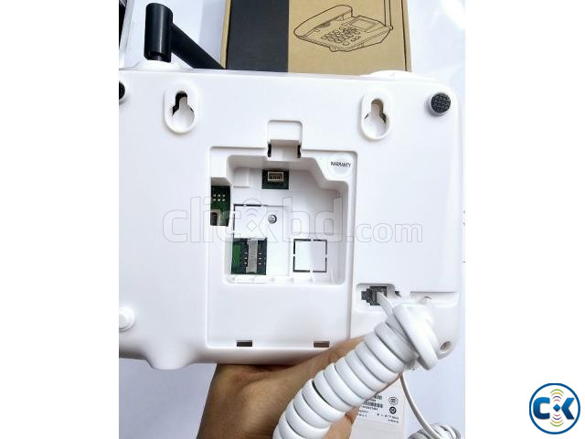 Huawei F317 Land Phone Single SIM Backlit White | ClickBD image 3