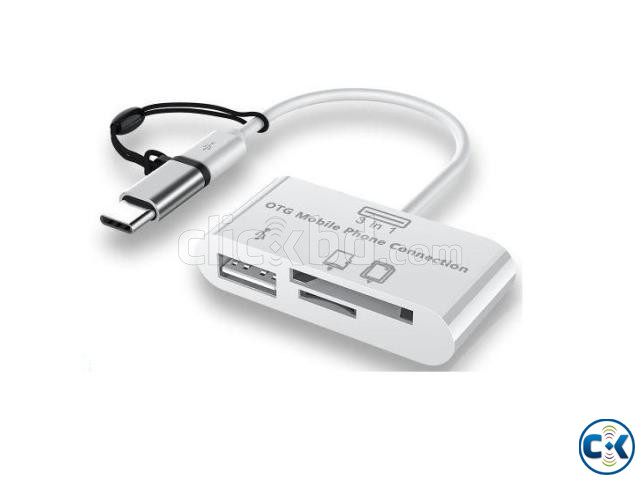 Mobile OTG Card Reader 3 in 1 large image 1