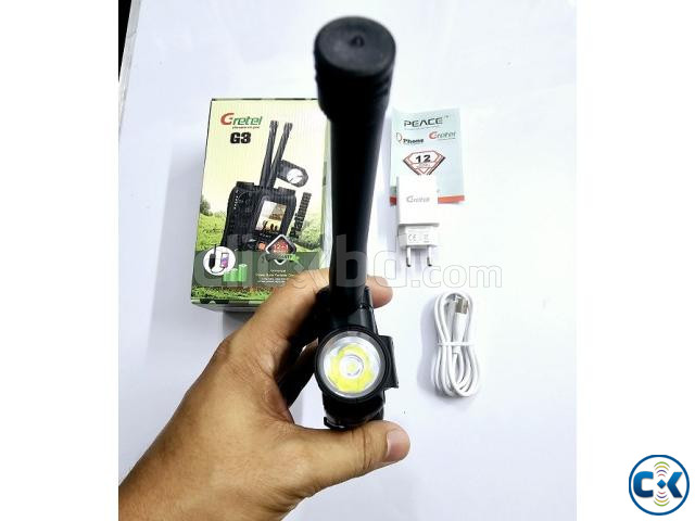 Gretel G3 Antina Power Bank Phone 9800mAh Battery Black | ClickBD image 5