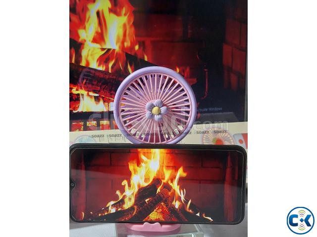 Mini Handheld Fan গরমের কষ্ট থেকে মুক্তি large image 3