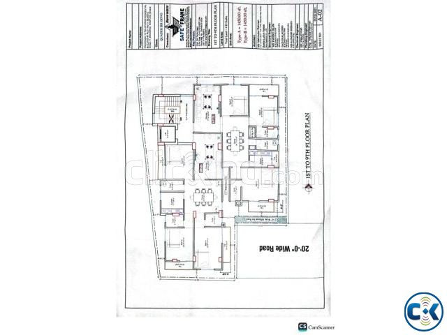 READY FLATS AT RAMPURA BANASREE 1614 SFT large image 1
