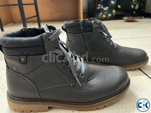 LACE UP ANKLE BOOTS large image 2