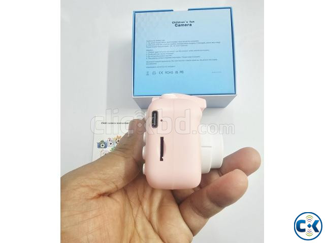 Kids Dual Video Camera With Protect Cover Blue large image 3