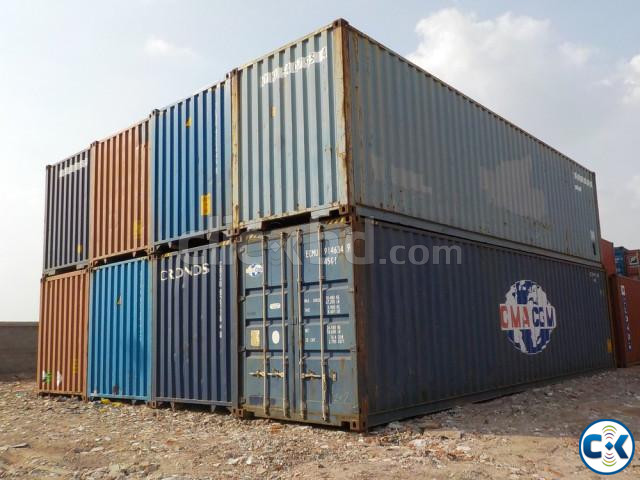 20 40 feet office empty shipping container sale in BD large image 1