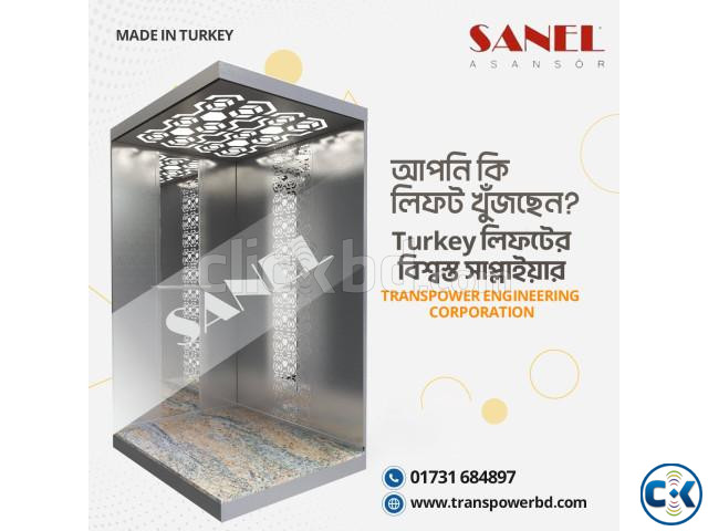 Sanel 2000 Kg Passenger Elevator Brand Sanel-Turkey large image 2