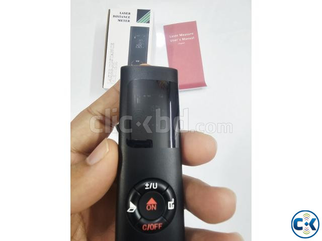 JQ40 Mini Laser Distance Meter 40M Range Finder Tape large image 4