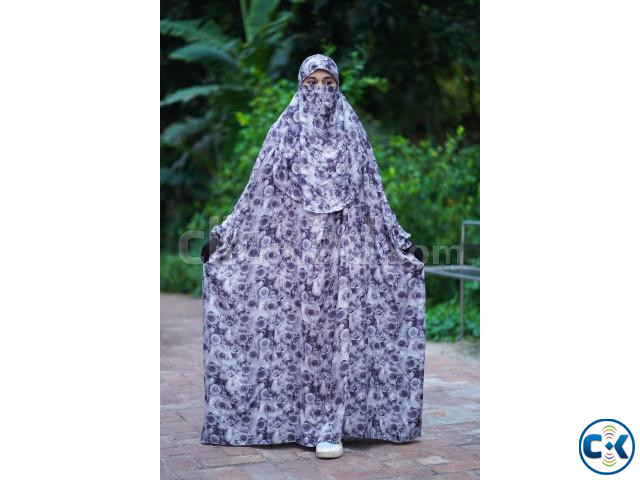 নতুন কালেকশন Digital Print Cotton Three Piece large image 2