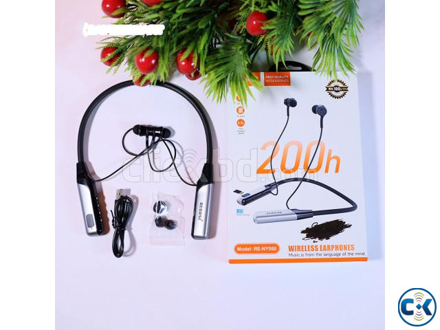 Recrsi RE-NY060 200 Hours Bluetooth Neckband Original large image 2