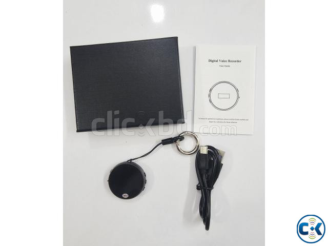 AR34 Mini Round Digital Voice Recorder 16GB LED Display large image 3