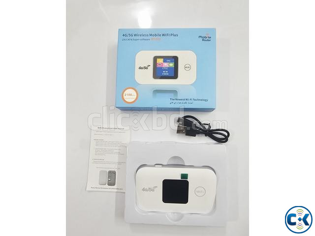 MF880 4G WiFi Pocket Router 2100mAh LED Display large image 2