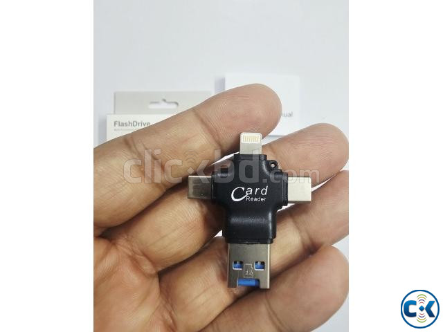 4 In 1 OTG Micro Sd Card Reader With USB 3.0 large image 3