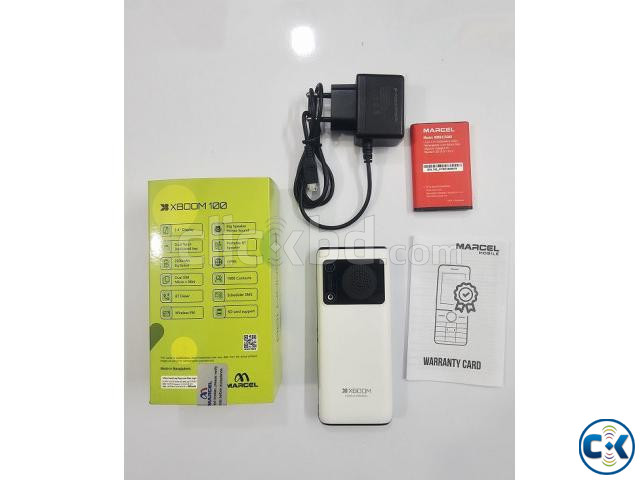 Marcel XBOOM 100 Phone Dual Sim - White large image 2