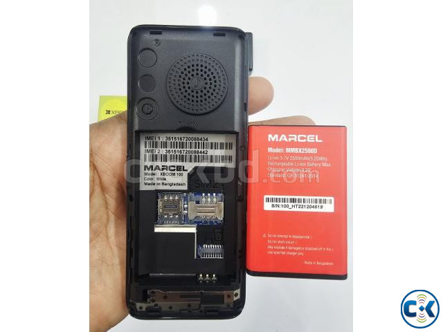 Marcel XBOOM 100 Phone Dual Sim - White large image 4