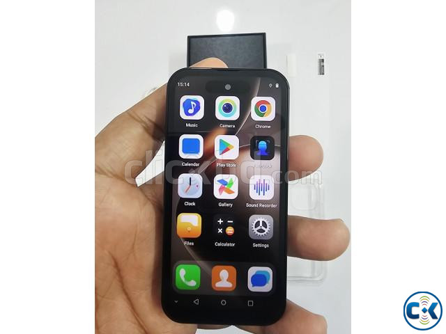 ONEMATH M17 Pro 4G Mini Android Smartphone-Black large image 2