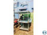 ৬ ফুট ফুড কার্ট - হট প্লেট ডিপ ফ্রায়ার ও বার্নার সহ