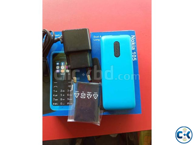 Nokia 105 Dual Sim Button Mobile 2015 large image 1