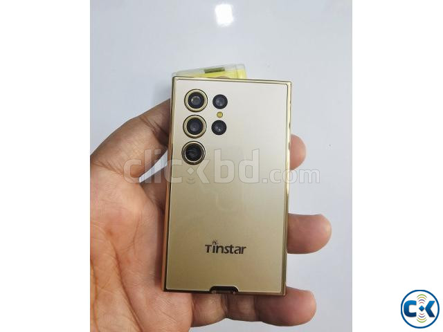 Tinstar T666 Galaxy Card Phone Dual Sim Gold large image 2