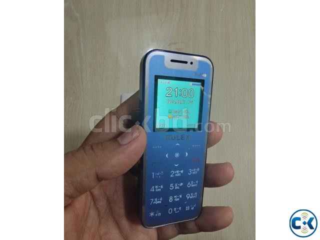 Rulex RM21 Mini Phone Dual Sim Warranty Blue large image 3
