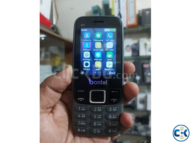 Bontel V1 Plus 2500mAh Battery Feature Phone large image 1