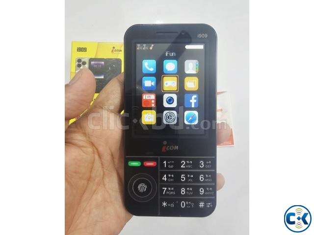 icon i909 Button Phone 3.5 inch Display 3500mAh Black large image 3
