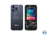 imam C7 Vista Button Phone 3.5 inch Display Gray