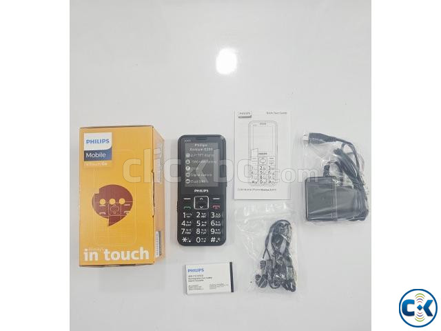 Philips E209 Feature Phone Black large image 1