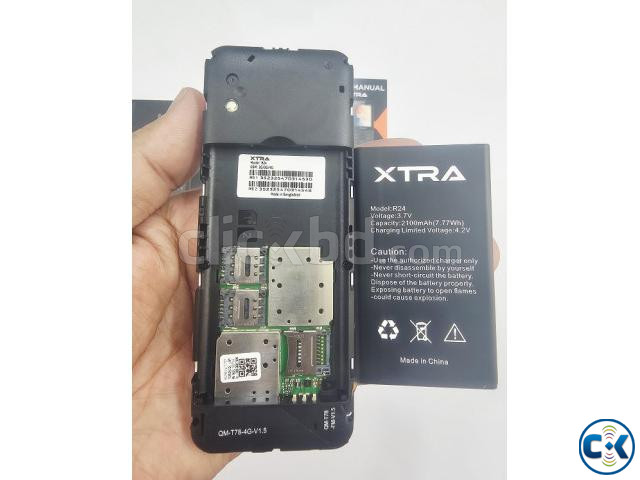 XTRA R24 4G internet Feature Phone White large image 4