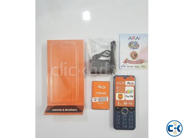 Agetel AG29 Mobile Phone Four Sim Blue large image 1