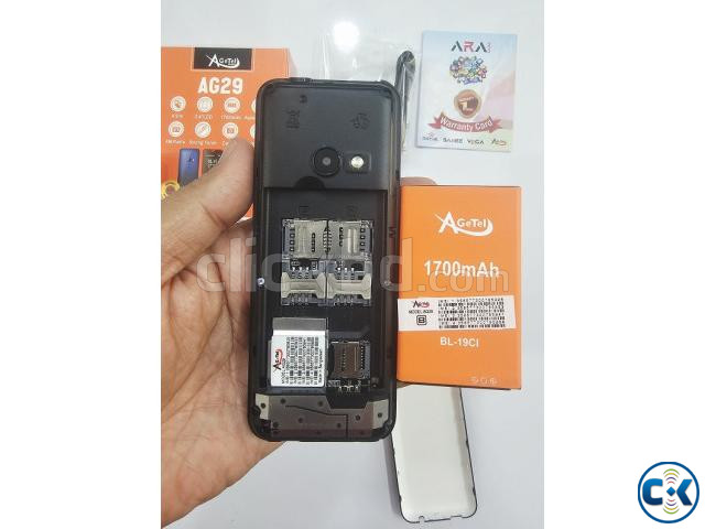 Agetel AG29 Mobile Phone Four Sim Blue large image 3