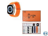 Y80 Ultra Smartwatch Bluetooth Call With 8 Strap
