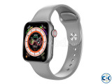 HW68 Mini Smartwatch Calling With 3 Srtip - Silver