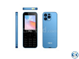 Vmax V16 Ultra Max Touch Button Phone Dual Sim Warranty Blue
