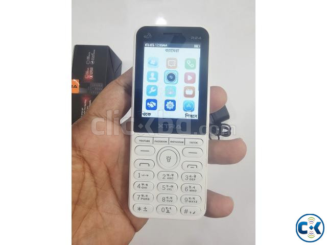 XTRA R24 4G internet Feature Phone White large image 4